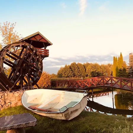 Domek Nad Stawem Dzialdowo Exterior foto